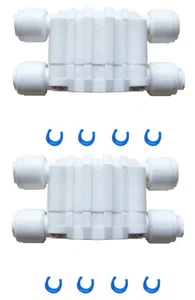 Válvula de apagado automático universal de 1/4" para sistemas de ósmosis inversa RO con control de calidad, qty 2 - Imagen 1 de 1