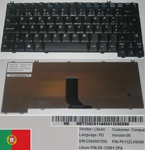 Keyboard qwerty Po Portuguese Acer TM290 PK13ZLH3400 SK-12901-2PA KB.T350C.011 - Picture 1 of 1