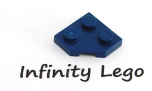 12 LEGO Dark Blue Wedge Plate 2 x 2 Triangle Corner (26601) - 12 Pieces - Bild 1 von 1