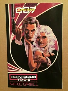 JAMES BOND: PERMISSION TO DIE #1 (Mike Grell, Eclipse Comics) 1991 - Picture 1 of 4