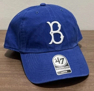 Brooklyn Dodgers ‘47 Franchise Royal Cooperstown Collection Fitted Hat Mens Sz L - Picture 1 of 4