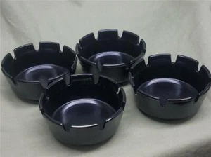 GES-LINE Black Ashtray - Phenolic 8 Position - LOT of 4 Ashtrays - Picture 1 of 2