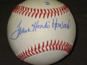 FRANK HOWARD AUTOGRAPHED SPECIAL SIGNATURE "HONDO" BASEBALL W/COA - Picture 1 of 7