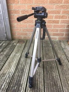 Traveler Aluminium Folding Tripod - Carry Case, Spirit Levels, Camera, Camcorder - Picture 1 of 6