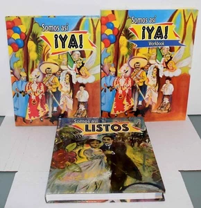 Lot of 3 Books Somos Asi Ya! Textbook & Workbook+ Somos Asi Listos  SHIPS FREE - Picture 1 of 1