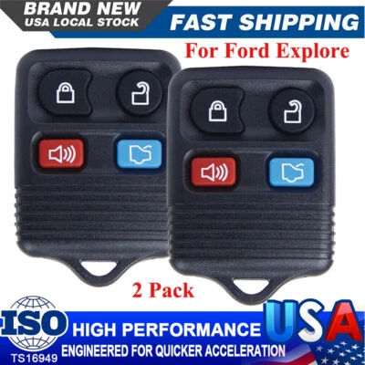 Transmisor Clicker Llavero Coche Control Remoto 4 Botones Para Ford Focus 2003-2014 Foto 1 de 4