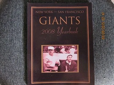 San Francisco Giants 2008 Yearbook & 2012 SI WS Commemorative Issue - Image 1 of 2