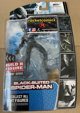 New Hasbro Marvel Legends Spider-Man 3 Sandman BAF series Black Suit Spider-Man