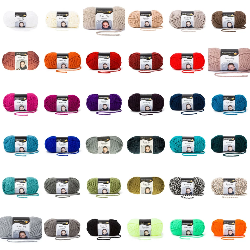 Schachenmayr - BRAVO BIG - Wolle - 200g - LL 120m - (3,85€/100g) - Bild 1 von 4