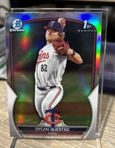 2023 Bowman 1er Borrador Refractores Cromados Dylan Estad RC Minnesota Twins BDC-25 - Imagen 1 de 2