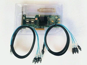 LSI 9223 9200 9240-8i HBA FW:P20 9211-8i Tryb IT ZFS FreeNAS unRAID 2* SFF SATA - Zdjęcie 1 z 3