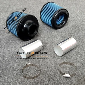 Washable Hi Flow Cone Air Intake Filter For BMW N54 135i 335(x)i 535(x)i 3.0L - Picture 1 of 6