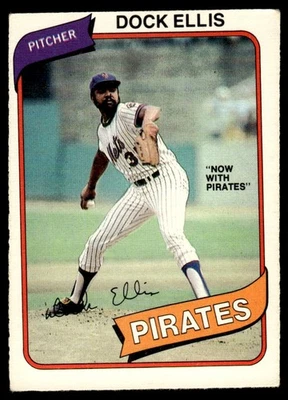 1980 O-Pee-Chee Dock Ellis Pittsburgh Pirates #64 - Image 1 of 2