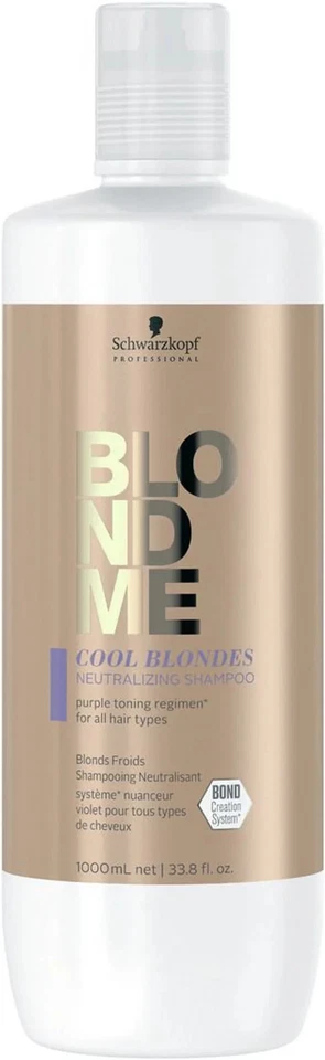 Schwarzkopf Blondme Cool Blondes Neutralizing Shampoo, 33.8 oz - Image 1 of 1