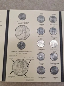 COMPLETE Fifty State Commemorative Quarters 1999-2008 circulated complete set - Picture 1 of 7