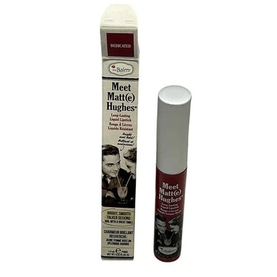 the Balm Meet Matt(e) Hughes Liquid Lipstick 0.24oz Dedicated- New! - Image 1 of 2