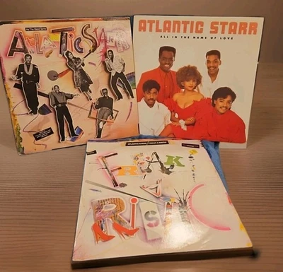 3Vinyl~Atlantic Starr–As The Band Turns, All In The Name Of Love, Freak A Rist** Foto 1 de 4