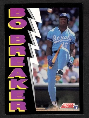 1991 Bo Jackson Score Baseball Bo Breaker Royals #773 - Image 1 of 2