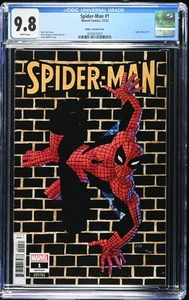 Spider-Man #1 2022 Marvel CGC 9.8 Frank Miller 1:50 Variant Cover Dan Slott #157 - Bild 1 von 2