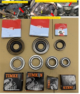 Kit de reparación de diferencial trasero para Mercedes W230 SL63AMG SL500 SL600 SL55AMG SL65AMG Foto 1 de 4