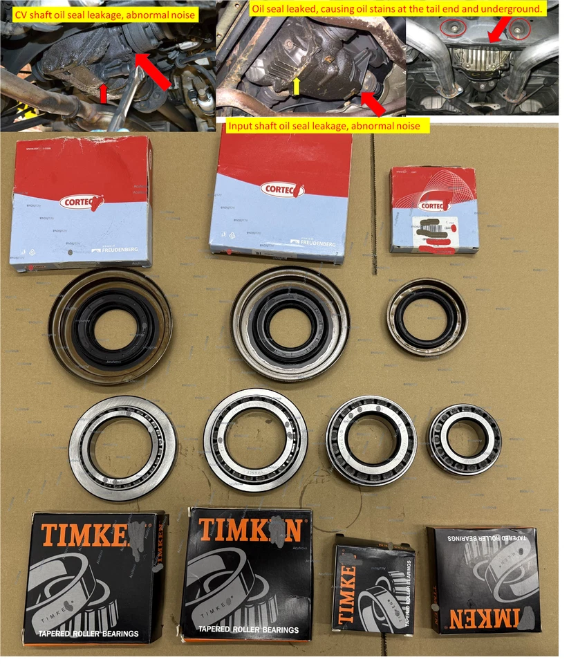 Kit Reparación Diferencial Trasero Mercedes 2309970346 2309970246 Foto 1 de 4