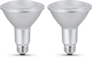 New 2PK Electric LED PAR30L Bulbs 75W Dimmable 3000K Bright Light 22YRS FastShip - Picture 1 of 7