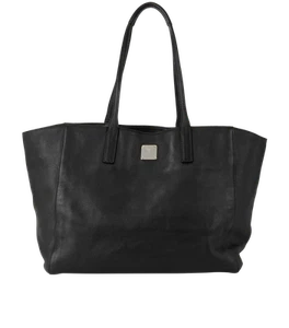 MCM Medium Wandel Tote Shoulder Bag Tote / Shopper Leather Black - Picture 1 of 5