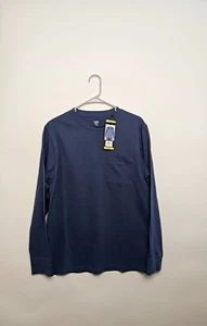 Lee Long Sleeve Work Shirt - New With Tags Men Size Medium - Workwear Pocket Tee - Picture 1 of 5