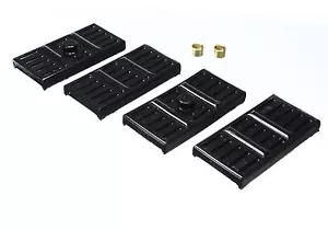 Energy 62-74 Nova / Firebird / Chevy Camaro SINGLE MONO Leaf Spring Pads (Black) - Picture 1 of 1