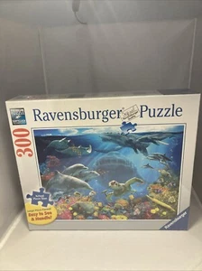 NEU Versiegelt Ravensburger-Leben Unterwasser Puzzle 300 Stck. Großformat - Bild 1 von 4