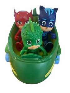PJ Masks Gekko Mobile with Catboy Owlette and Gekko Figures - Picture 1 of 5