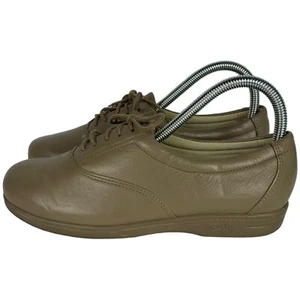SAS Tripad Comfort Shoes Womens Size 7 Tan Taupe Soft Step Heel Made In USA - Bild 1 von 11