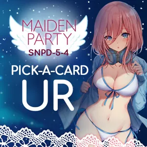 Maiden Party - UR - SNPD-5-4 - Anime waifu orica lewd cards - Goddess Story - Picture 1 of 75