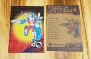 Ultra Magnus TRANSFORMERS 40th ANNIVERSARY Card #36 Blaster 2024 DYNAMITE HASBRO - Picture 1 of 1