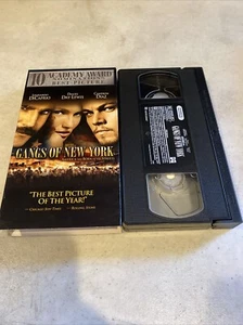 Gangs Of New York (VHS, 2003, Standard Version) - Picture 1 of 2