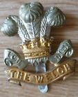 The Welsh Regiment Cap Badge Bi-Metal Slider VINTAGE Org