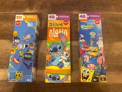 Teen Titans Go SpongeBob SquarePants Lilo And Stitch Puzzles - Imagem 1 de 4
