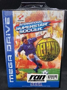International Superstar Soccer Deluxe - 1996 Mega Drive - KONAMI WATA? - Picture 1 of 6