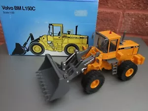 Volvo BM L150C Loader - Scoop Microlink 1/50 Scale Yellow BOXED - Picture 1 of 2