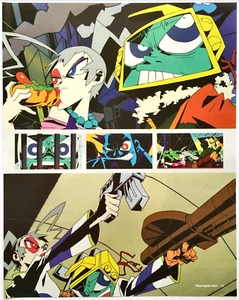 Vintage Print Ad 2004 Anime Dead Leaves Original Promo Poster Art - Picture 1 of 4