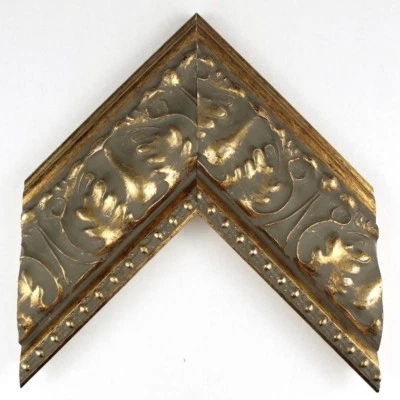 3 1/2" Readymade Picture Frame (Classic Roman Gold II) - Image 1 of 4
