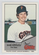 1984 Cramer Pacific Coast League Mark Schuster #7