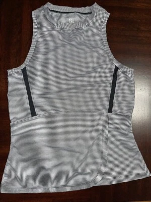 Tail Activewear Black White  Sleeveless Shirt Top Sz S Small - Image 1 of 4