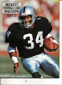 Beckett Football Card Magazine - November/1990 - Issue #8 - BO JACKSON - Picture 1 of 2