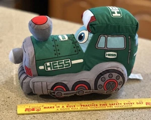 Hess Truck My Plush Choo-Choo Lights and Sounds Green Musical Train 2022 EUC - Picture 1 of 24