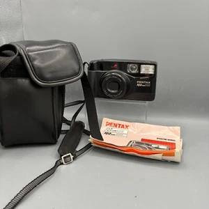 Pentax: IQZoom900 AutoFokus analoge Kleinbildkamera mit Tragetasche Batterien Handbuch getestet - Bild 1 von 4