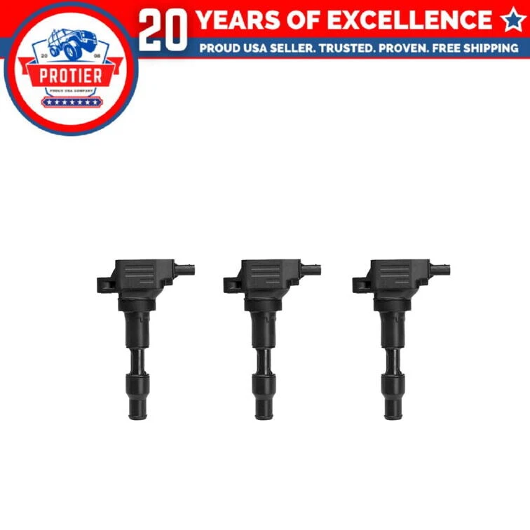 Juego de 3 bobinas de encendido ForGenesis G70/Kia Cadenza Sedona Sorento V6 Foto 1 de 1