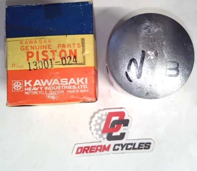 Nuevo de Lote Antiguo Original Kawasaki Piston STD 1967-71 F2 F2TR F3 Bushwaker 13001-024 DE COLECCIÓN Foto 1 de 2