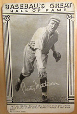 CHRISTY MATTHEWSON HALL OF FAME Long Cut Style Card SUPER RARE! 1900-1916NY NL.