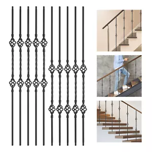 Baluster für Treppen, dekorative Metallgeländer, Treppengeländer - Bild 1 von 17